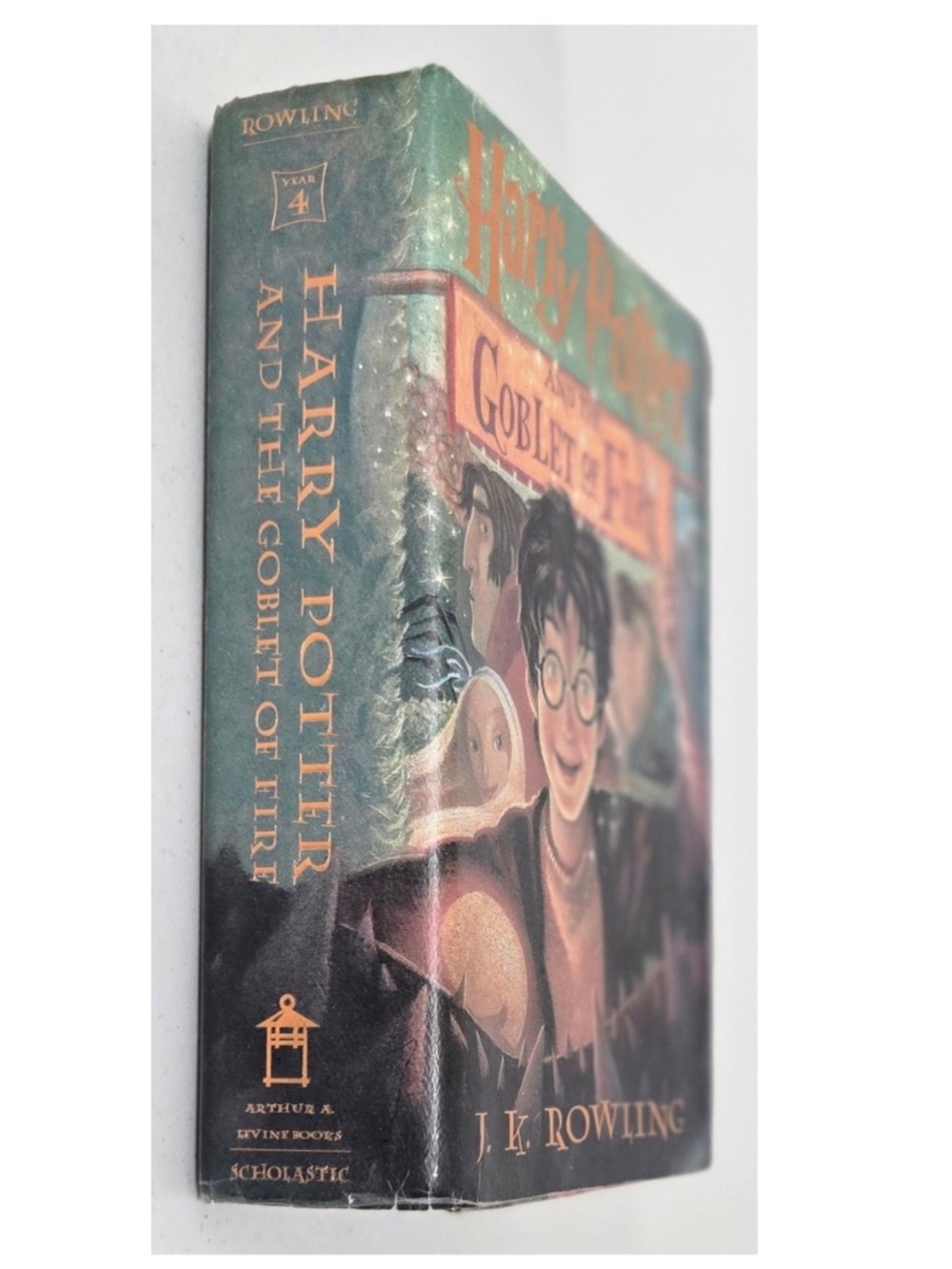 VTG J. K. Rowling Book Harry Potter And The Goblet Of Fire Hard Cover Kids Ficti